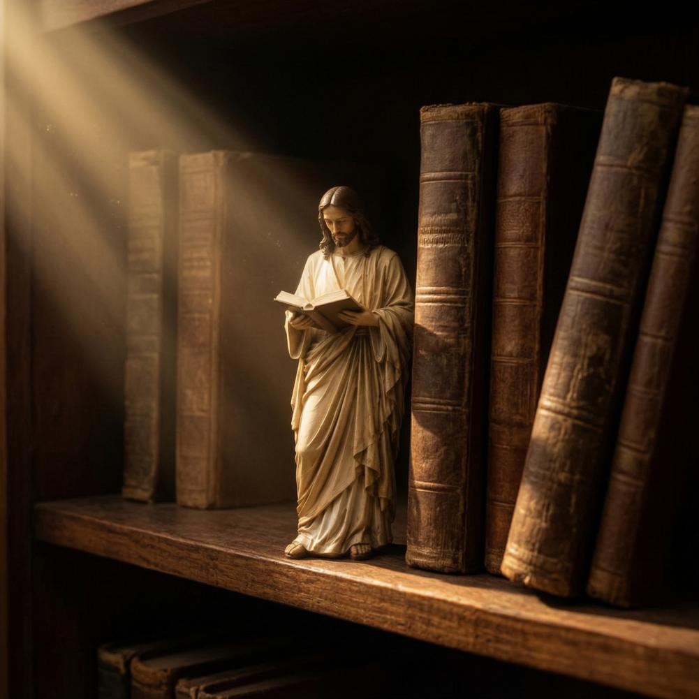 Vintage Collectible Books - Estatuas de Resina Decorativas Coleccionables, Figura