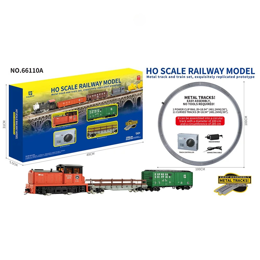 Vintage Collectible Cars - Modelo de Tren de Metal Escala