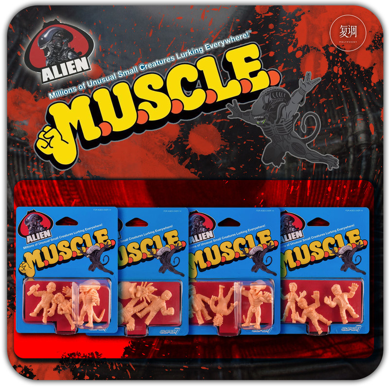 Vintage Toys Collector - Polyphony Super7 Muscle en Stock, Juguete