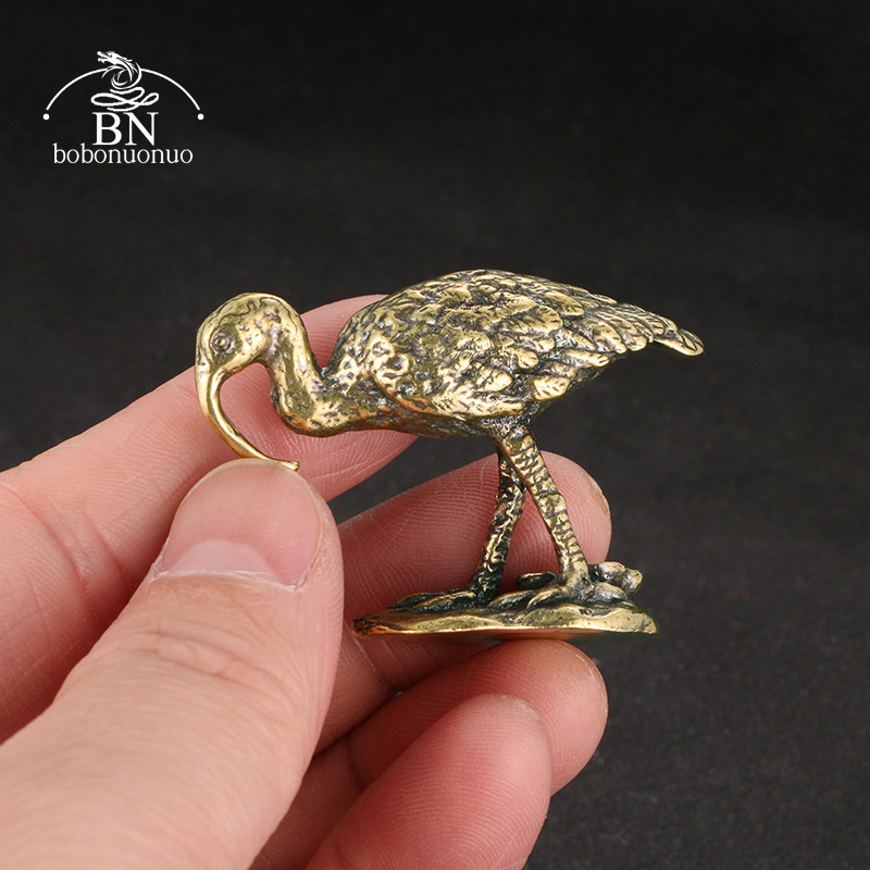 Vintage Collectible Accessories - Figuras de grullas de pico largo