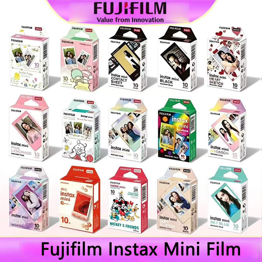 Instant Film Pack - Película Clásica Fujifilm Instax Mini, Película