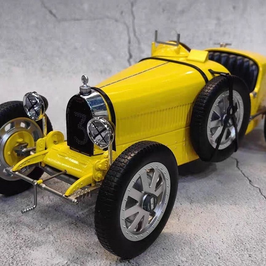 Vintage Collectible Cars - NOREV 1/12 Bugatti T35 Convertible, Coche