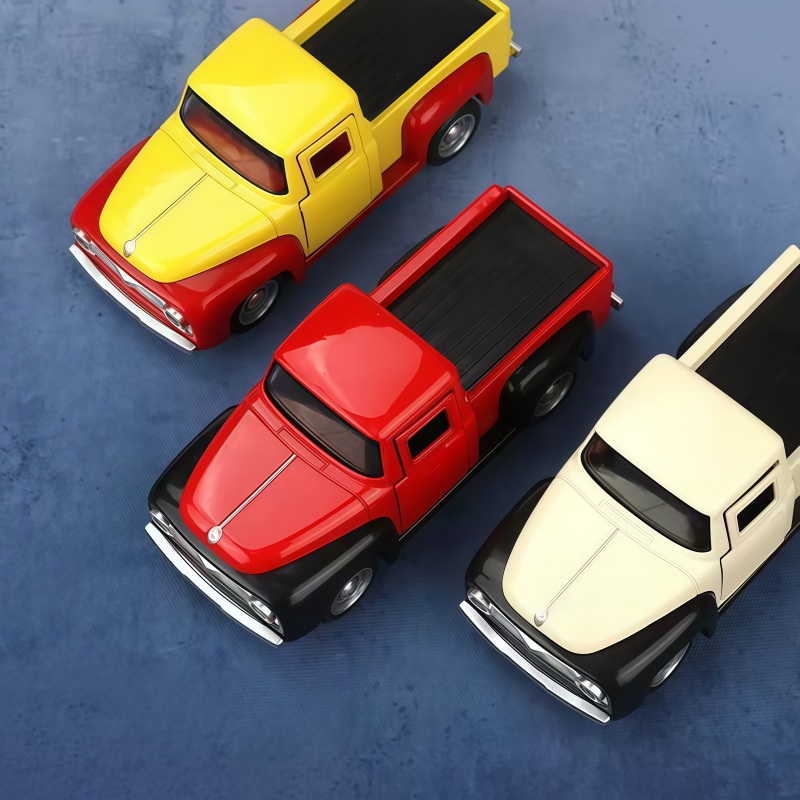 Camioneta Retro de Aleación Fu - Vintage Collectible Trucks reseña y precio