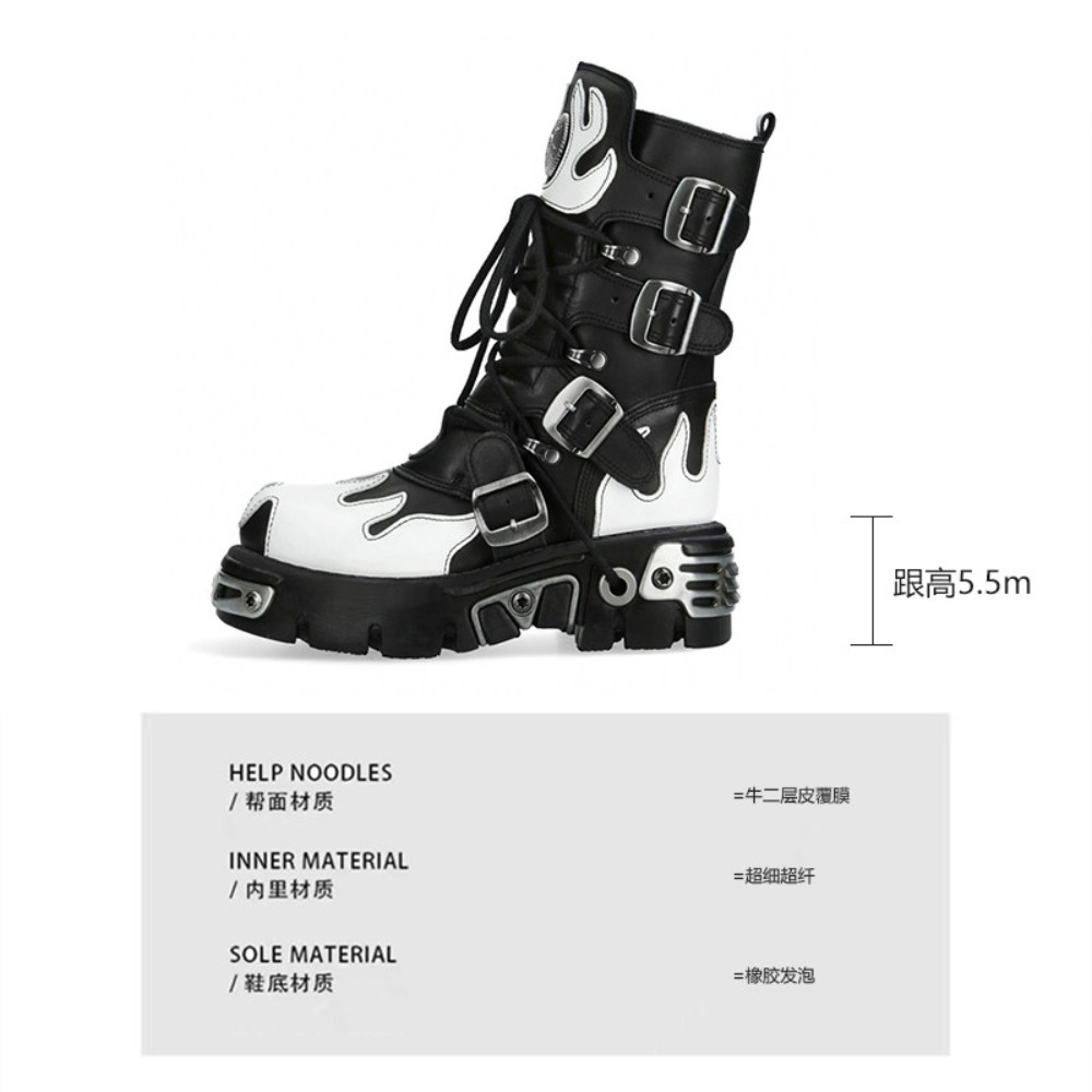 Nuevas Botas de Motocicleta de - Vintage Zipper reseña y precio
