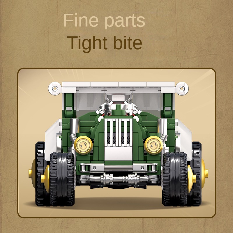 Juego de bloques de construcci - Vintage Collectible Cars reseña y precio