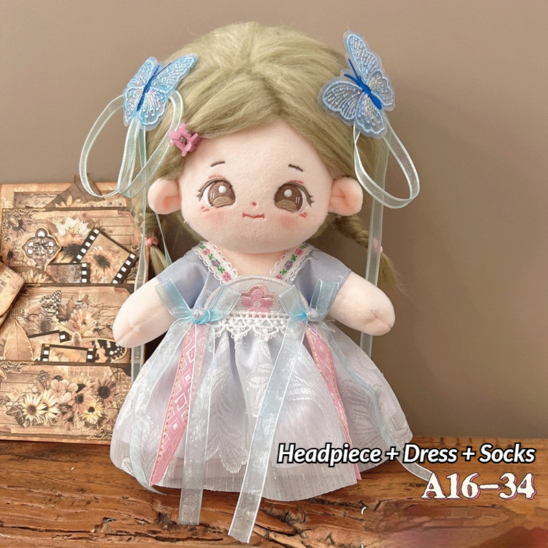 Traje de muñeca Hanfu de estil - Vintage Collectible Accessories reseña y precio