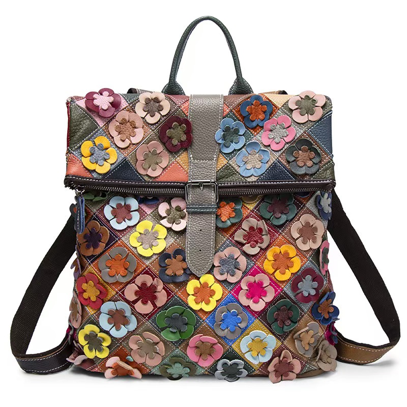 Mochila Vintage de Cuero Genui - Vintage Zipper reseña y precio