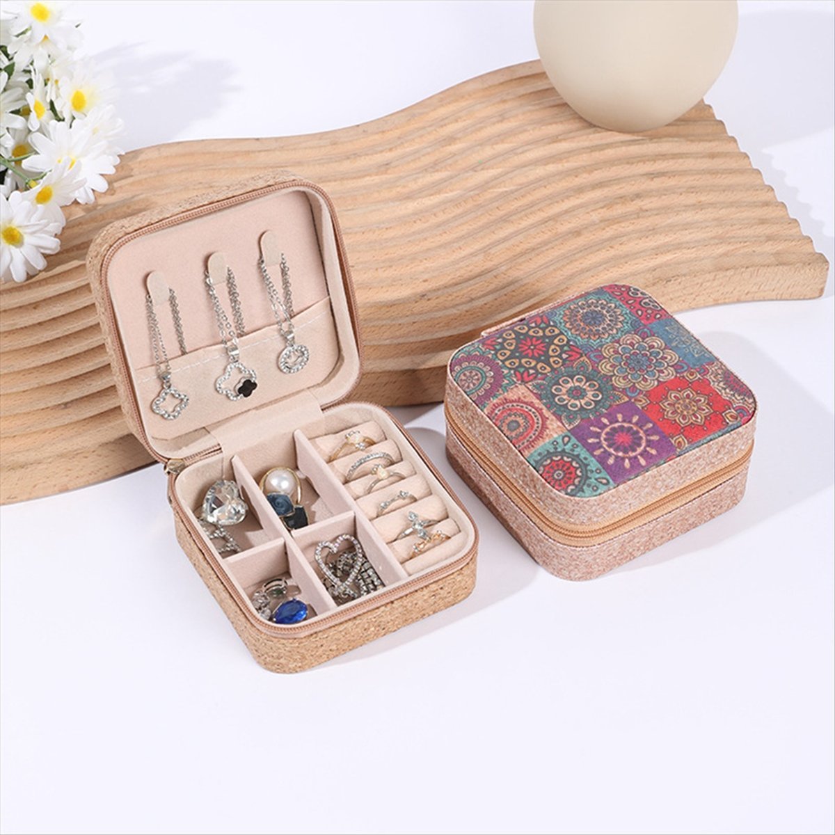 [N84R] 4 cajas de joyería vint - Vintage Zipper reseña y precio