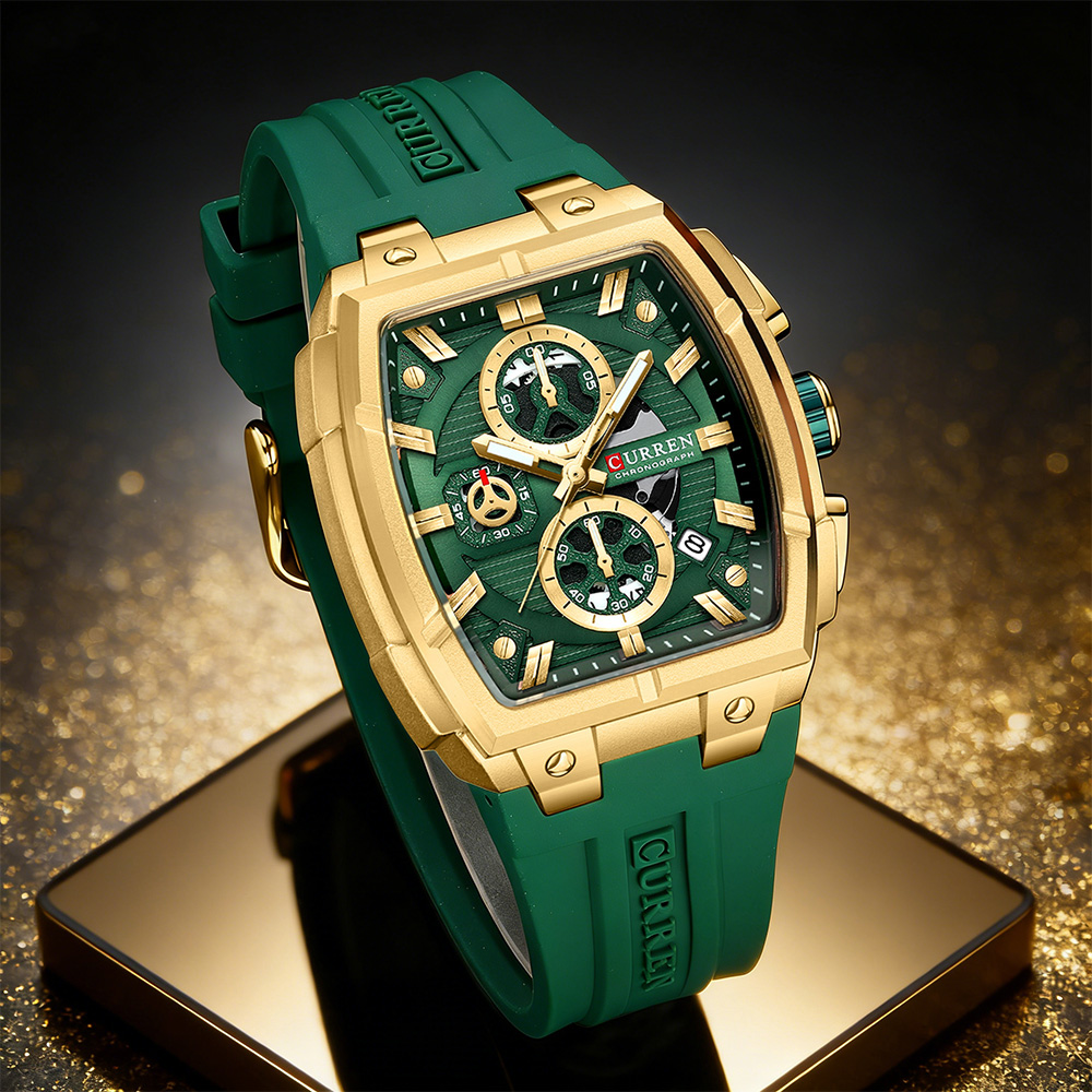Reloj CURREN de Lujo Vintage p - Vintage Watch Collecting reseña y precio