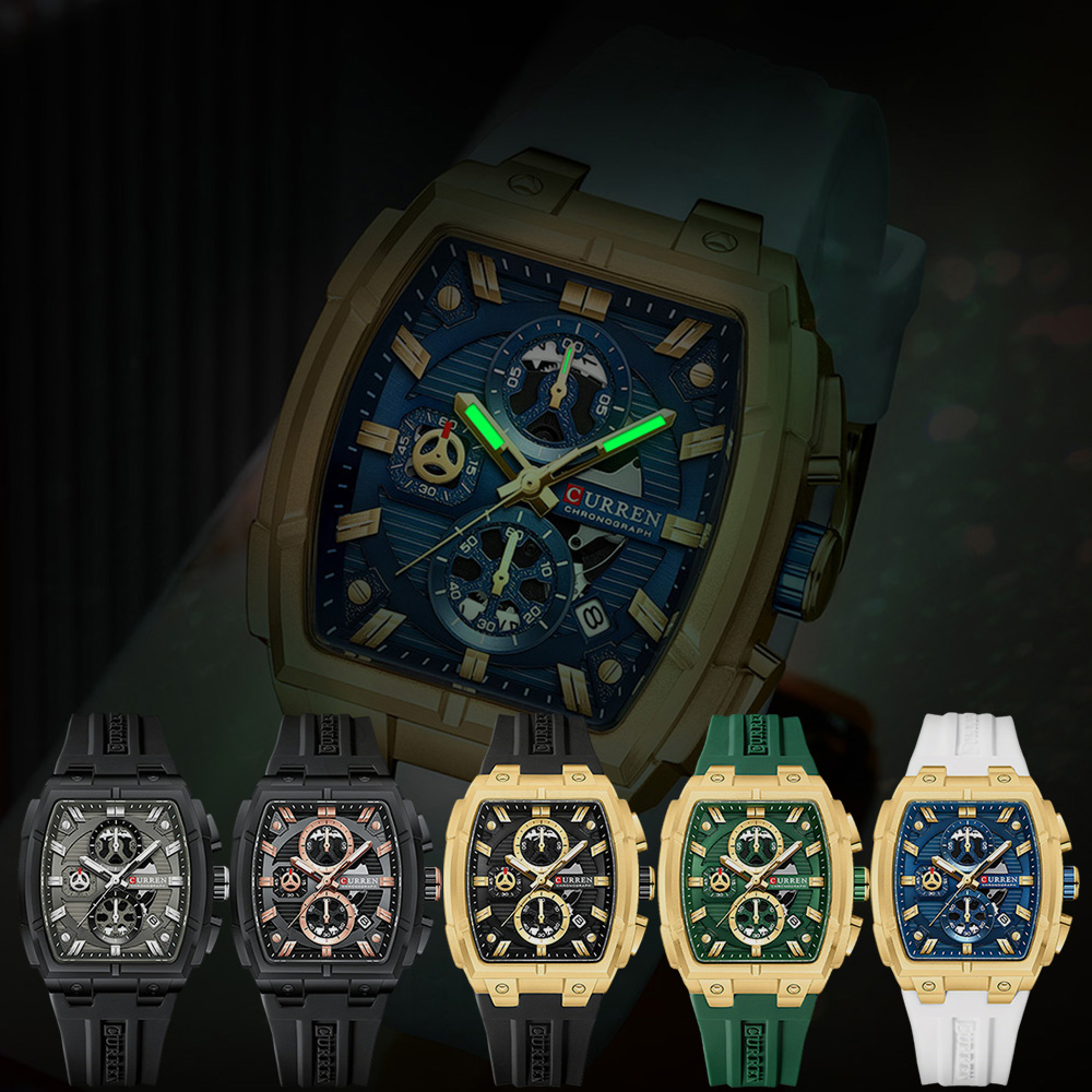 Reloj CURREN de Lujo Vintage p - Vintage Watch Collecting reseña y precio