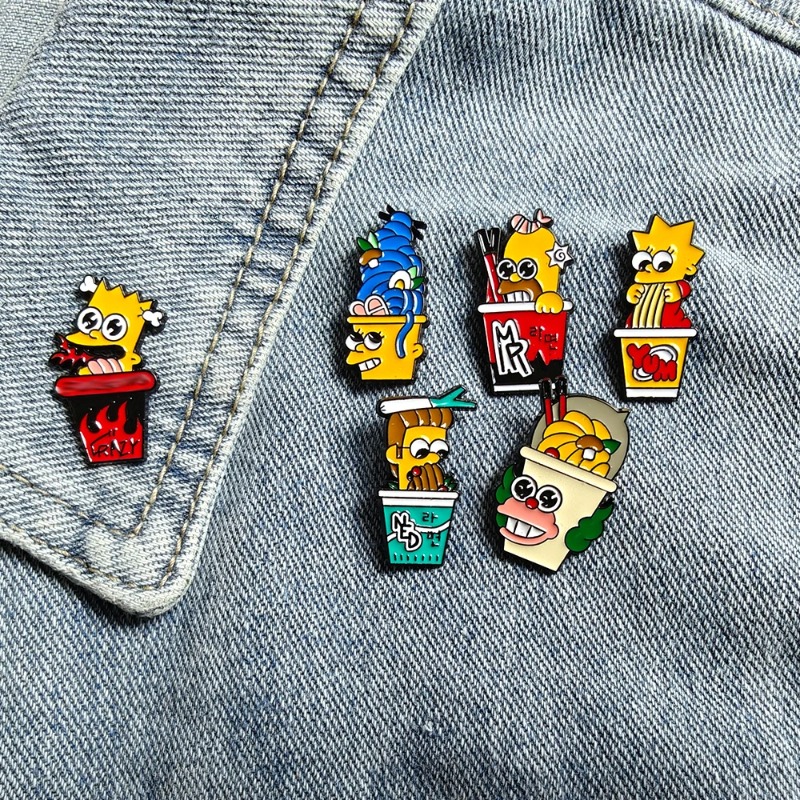 Juego de 6 insignias divertida - Vintage Items reseña y precio