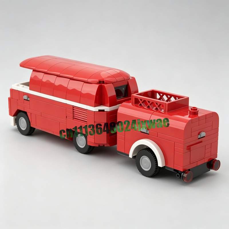 369 Piezas MOC Camión de Bombe - Vintage Collectible Trucks reseña y precio