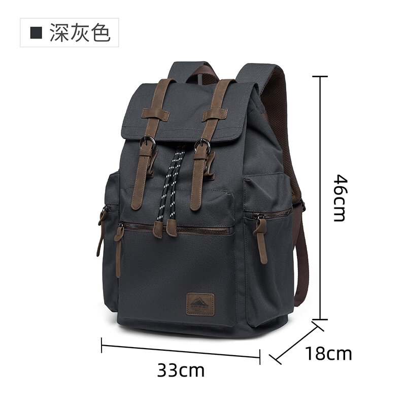 MOYYI-mochila grande con solap - Vintage Zipper reseña y precio