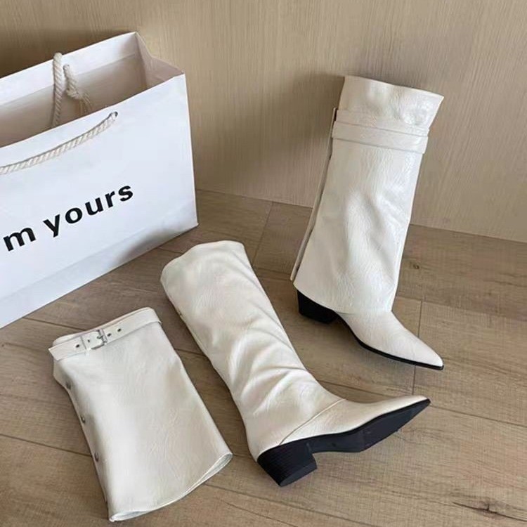 Botas de mujer vintage fruncid - Vintage Zipper reseña y precio