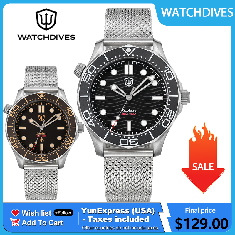 Reloj de buceo Watchdives de t - Vintage Watch Collecting reseña y precio