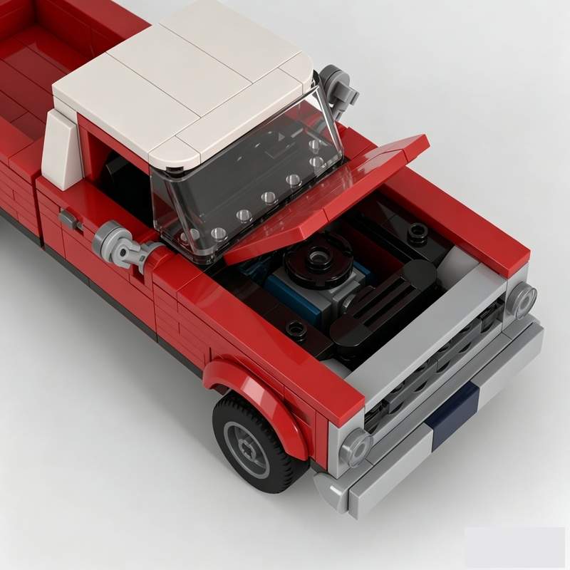 442 Piezas, Camioneta Vintage, - Vintage Collectible Trucks reseña y precio